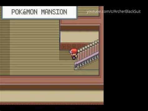 pokemon fire red walkthrough|pokemon mansion guide fire red.